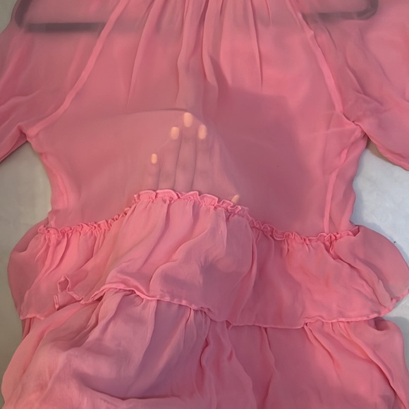 ALICE & OLIVIA silk pink mini dress - Picture 6 of 6
